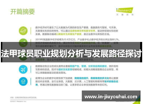 法甲球员职业规划分析与发展路径探讨